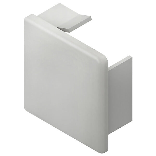 HKL Endstück gr 40x40 RAL7030 E4040.1